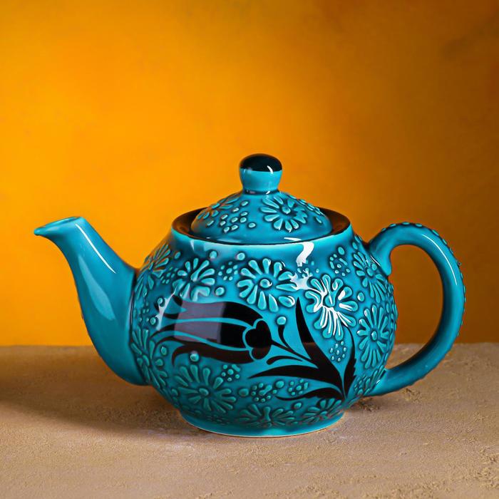 Чайник "Бирюза" средний, 0,7 л
Чайник "Бирюза" средний, 0,7 л