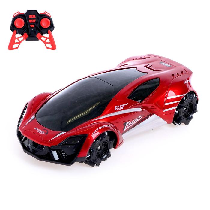 Машина радиоуправляемая FasTest, работает от аккумулятора, цвет красный
Машина радиоуправляемая FasTest, работает от аккумулятора, цвет красный