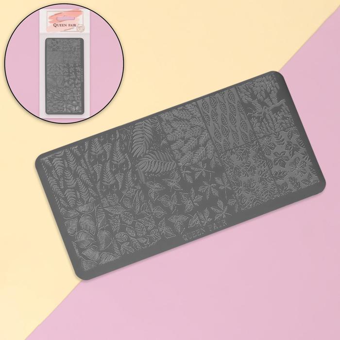 Диск для стемпинга металлический «Листочки», 12 × 6 см
Диск для стемпинга металлический «Листочки», 12 × 6 см