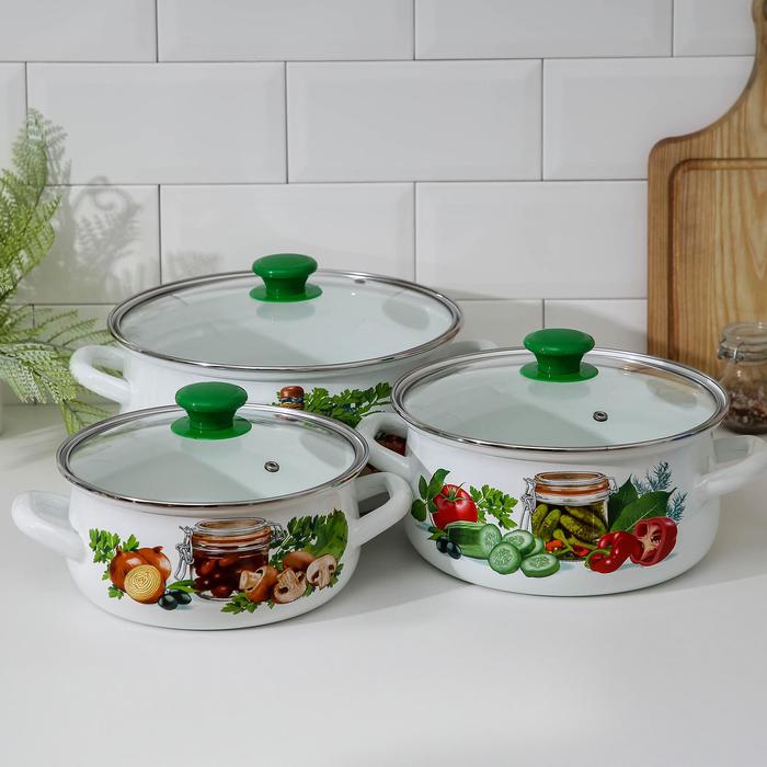 Набор кастрюль 3 пр "Сицилия-1-Экстра ": Кастрюли 2л, 3л, 4л
Набор кастрюль 3 пр "Сицилия-1-Экстра ": Кастрюли 2л, 3л, 4л