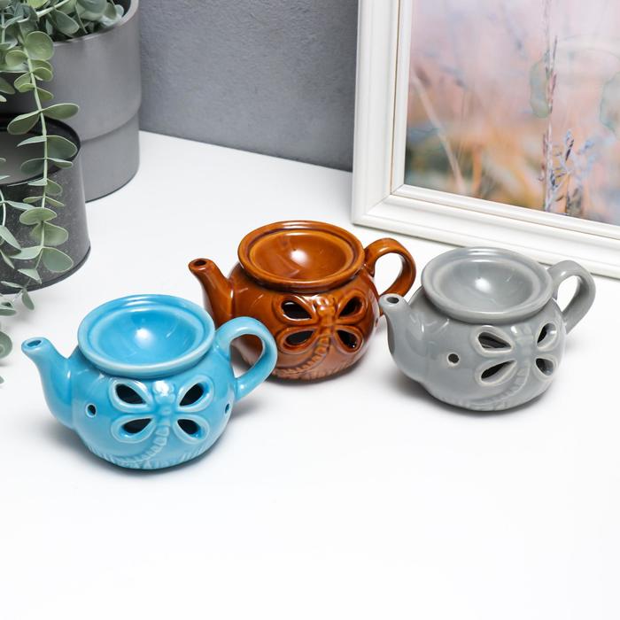 Аромалампа керамика "Чайничек со стрекозой" МИКС 6,5х12,5х8 см
Аромалампа керамика "Чайничек со стрекозой" МИКС 6,5х12,5х8 см