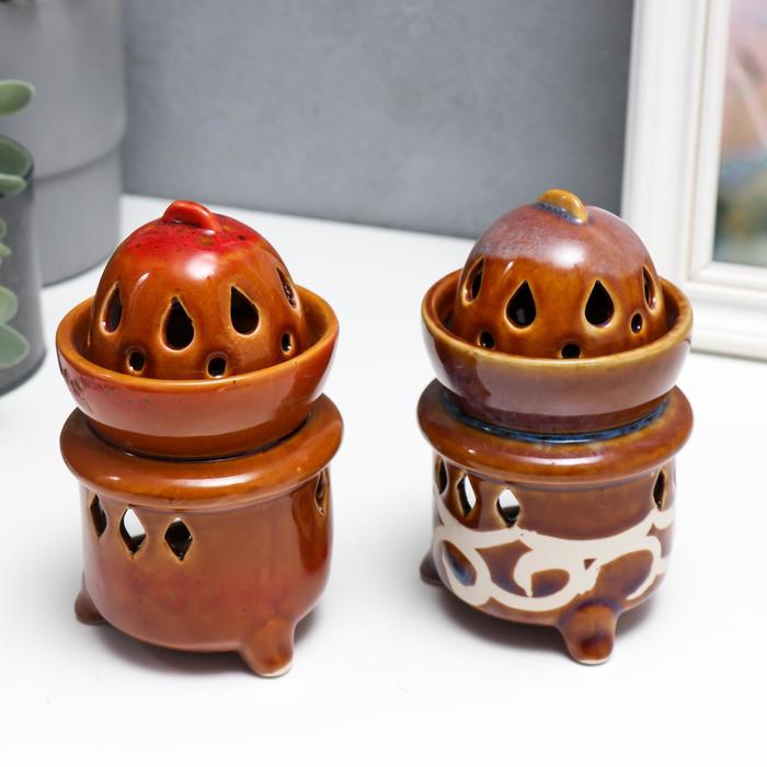 Аромалампа керамика "Узоры" с крышкой МИКС 13,5х8х8 см
Аромалампа керамика "Узоры" с крышкой МИКС 13,5х8х8 см