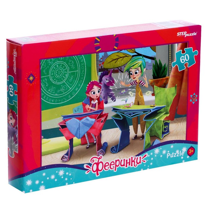 Пазл «Фееринки» (Агама Фильм), 60 элементов
Пазл «Фееринки» (Агама Фильм), 60 элементов
