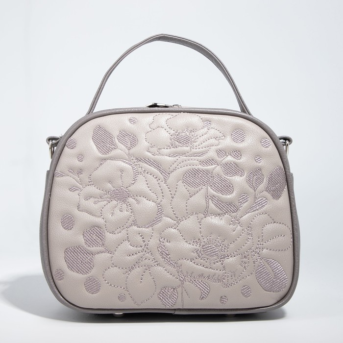 Сумка-саквояж на молнии, цвет серый
Сумка-саквояж на молнии, цвет серый