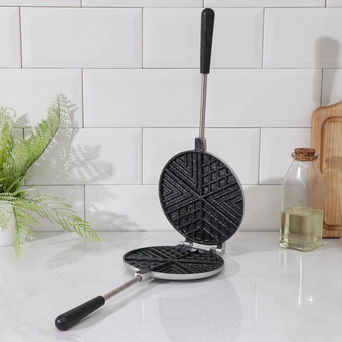 Форма для выпечки печенья и вафель, антипригарное покрытие, цвет серебряный
Форма для выпечки печенья и вафель, антипригарное покрытие, цвет серебряный