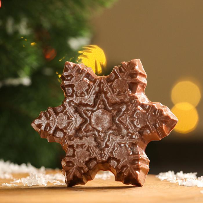 Шоколад фигурный «Снежинка №1», 50 г
Шоколад фигурный «Снежинка №1», 50 г