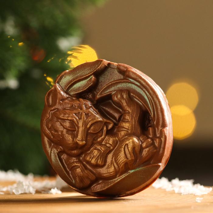 Шоколад фигурный "Тигренок в колыбели", 56 г
Шоколад фигурный "Тигренок в колыбели", 56 г