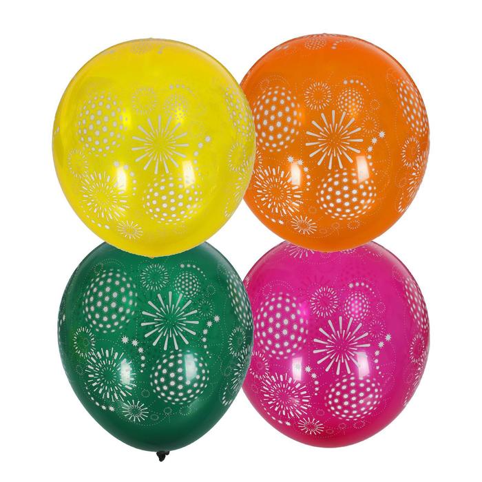 Шар латексный 14" «Фейерверк», кристалл, набор 5 шт., МИКС
Шар латексный 14" «Фейерверк», кристалл, набор 5 шт., МИКС