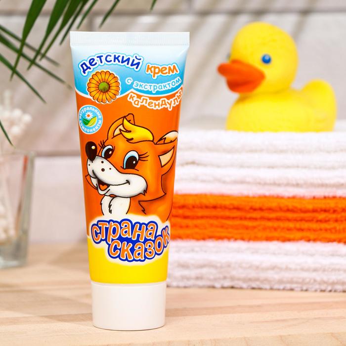 Крем детский «Страна сказок» с экстрактом календулы, 75 мл
Крем детский «Страна сказок» с экстрактом календулы, 75 мл