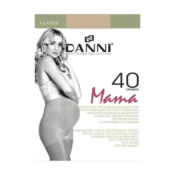 Колготки женские для беременных Classe 40 ден цвет телесный, размер 4
Колготки женские для беременных Classe 40 ден цвет телесный, размер 4