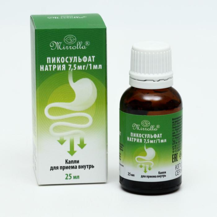Капли Пикосульфат Натрия, слабительное, 25 мл
Капли Пикосульфат Натрия, слабительное, 25 мл