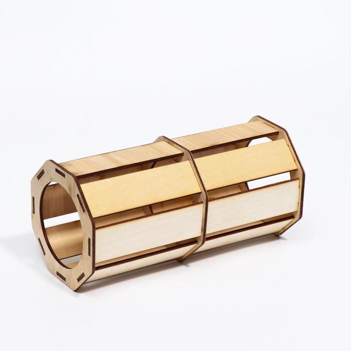 Комплекс игровой для грызунов "Труба", 22,5*11*11 см
Комплекс игровой для грызунов "Труба", 22,5*11*11 см