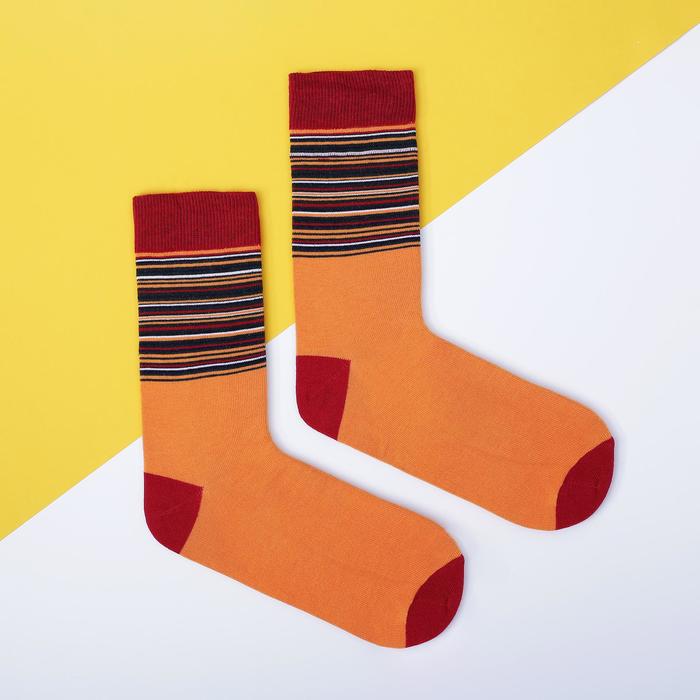 Носки "Яркая полоска" р. 41-42 (26 - 28 см)
Носки "Яркая полоска" р. 41-42 (26 - 28 см)