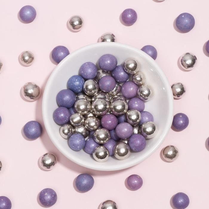 Кондитерские посыпки, микс, фиолетовый 10мм, 50 г
Кондитерские посыпки, микс, фиолетовый 10мм, 50 г