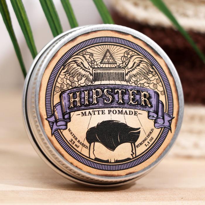 Помада для укладки волос Hipster Matte Pomade, матовая, 33 мл
Помада для укладки волос Hipster Matte Pomade, матовая, 33 мл