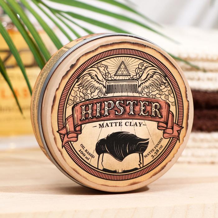 Помада-глина для укладки волос Hipster, Matte Clay, матовая, 100 мл
Помада-глина для укладки волос Hipster, Matte Clay, матовая, 100 мл
