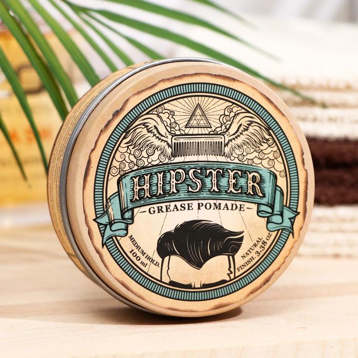 Бриолин для укладки волос Hipster Grease Pomade medium hold, средняя фиксация, 100 мл
Бриолин для укладки волос Hipster Grease Pomade medium hold, средняя фиксация, 100 мл