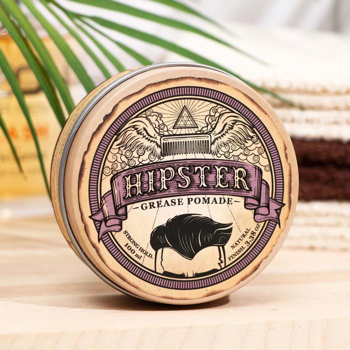 Бриолин для укладки волос Hipster Grease Pomade strong hold, сильная фиксация, 100 мл
Бриолин для укладки волос Hipster Grease Pomade strong hold, сильная фиксация, 100 мл