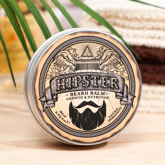 Воск для бороды Hipster, 60 мл 
Воск для бороды Hipster, 60 мл