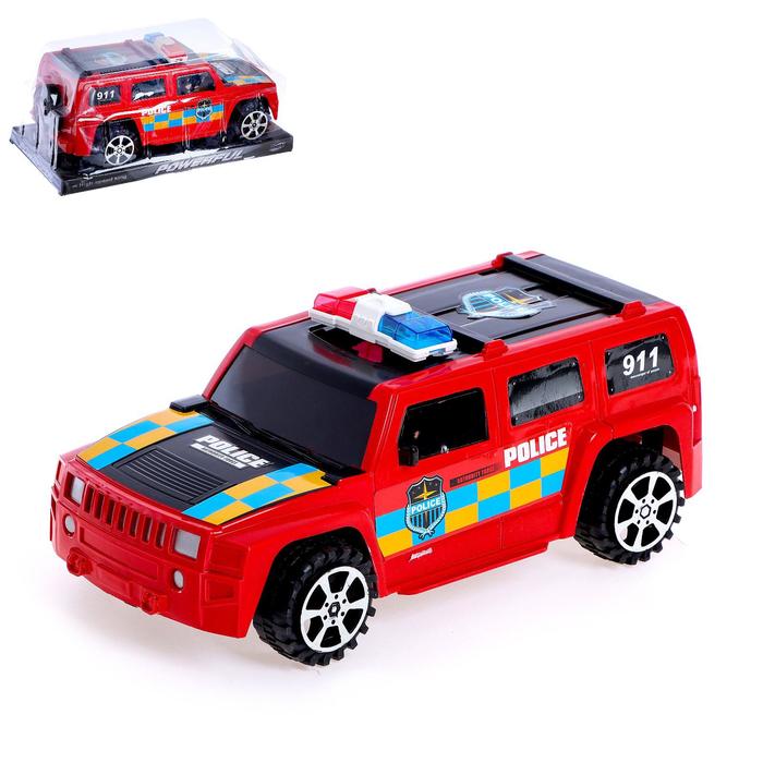 Джип инерционный «Полиция», МИКС
Джип инерционный «Полиция», МИКС