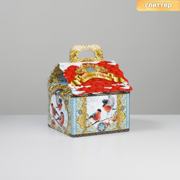 Коробка складная «Снегири», 12 × 12 × 13,5 см
Коробка складная «Снегири», 12 × 12 × 13,5 см