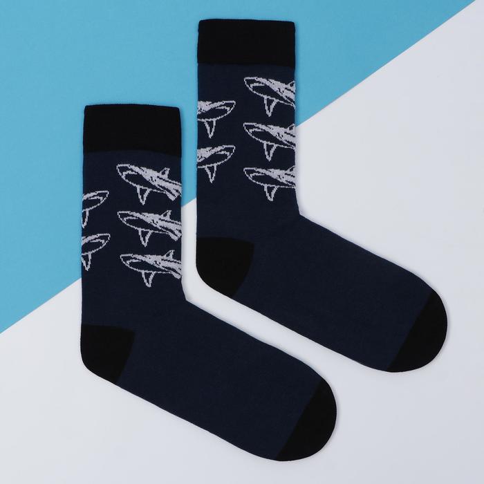 Носки "Акулы" р. 39-40 (24-26 см)
Носки "Акулы" р. 39-40 (24-26 см)