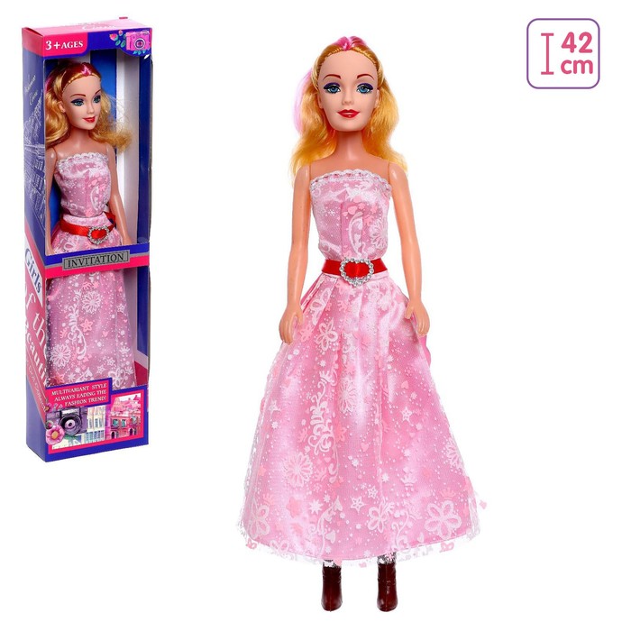 Кукла «Оля» в платье МИКС
Кукла «Оля» в платье МИКС