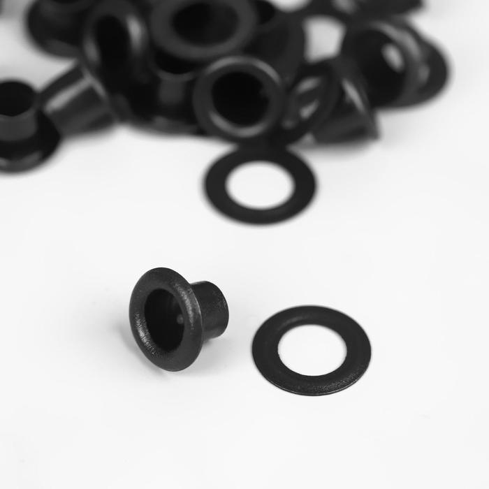 Люверс, d = 3 мм, 50 ± 5 шт, цвет чёрный никель
Люверс, d = 3 мм, 50 ± 5 шт, цвет чёрный никель