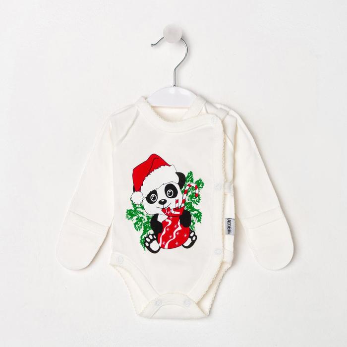 Боди детское, цвет молочный, рост 62 см
Боди детское, цвет молочный, рост 62 см