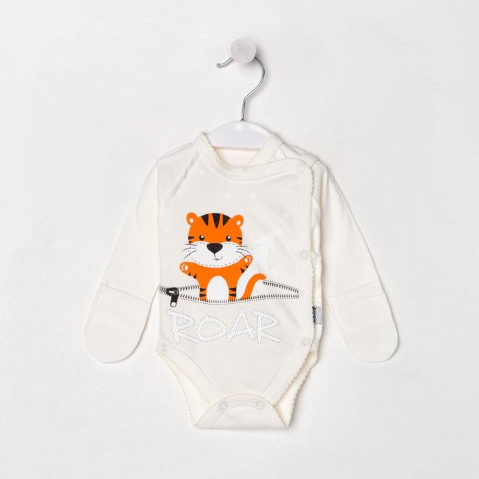 Боди детское, цвет молочный, рост 62 см
Боди детское, цвет молочный, рост 62 см