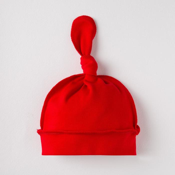 Шапочка детская, цвет красный, размер 36
Шапочка детская, цвет красный, размер 36
