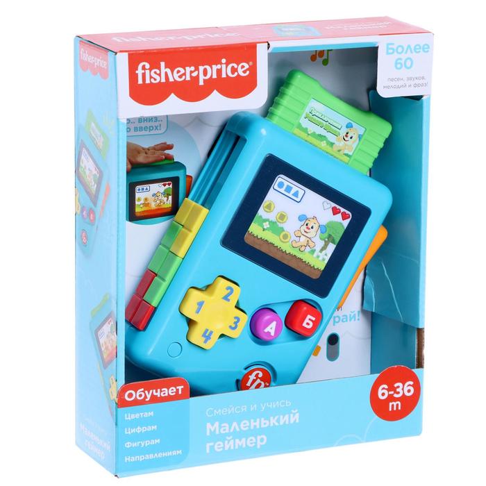 Развивающая игрушка Фишер Прайс «Игровая приставка»
Развивающая игрушка Фишер Прайс «Игровая приставка»