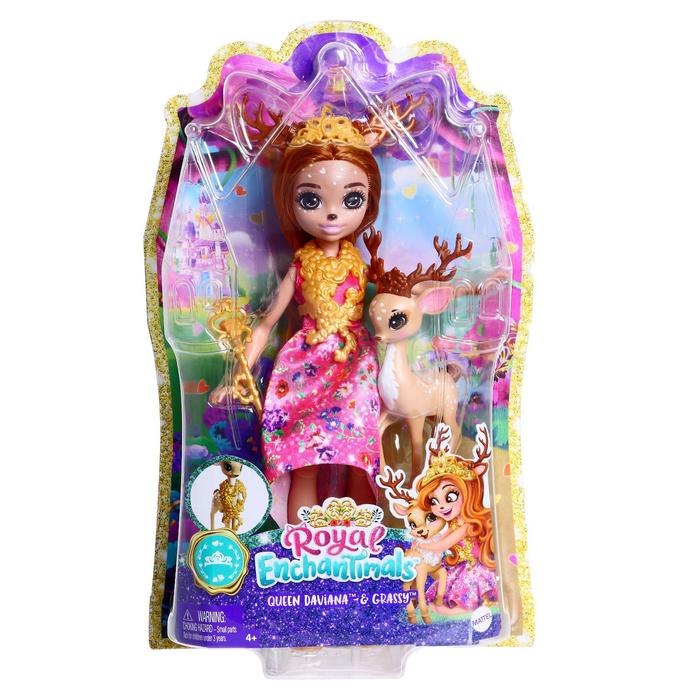 Кукла-королева «Энчантималс с питомцами»
Кукла-королева «Энчантималс с питомцами»