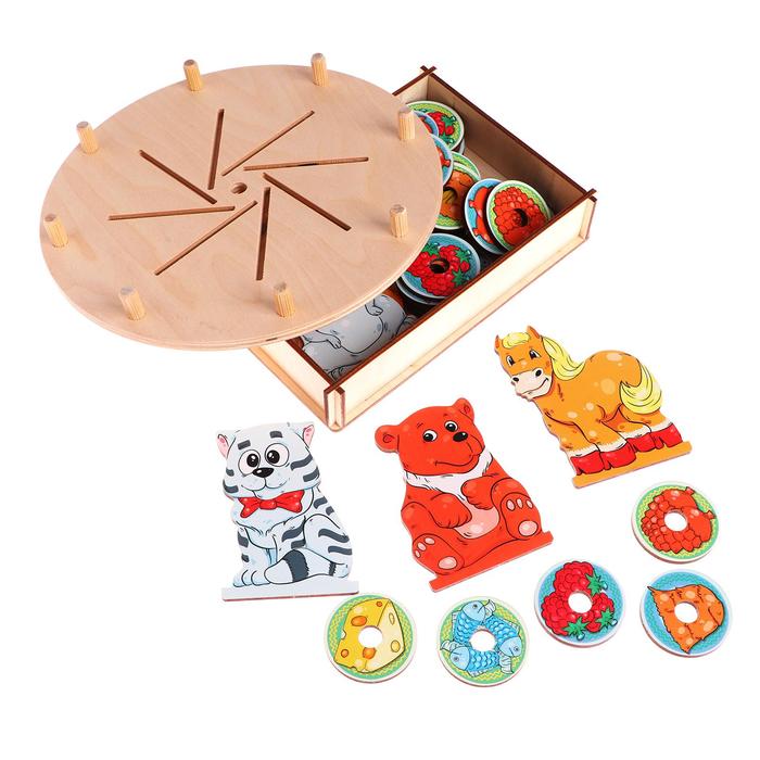 Сортер «Голодные зверушки»
Сортер «Голодные зверушки»