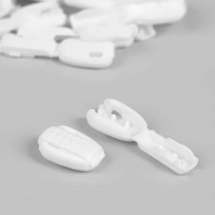 Наконечник для шнура 3,5 мм, цвет белый
Наконечник для шнура 3,5 мм, цвет белый