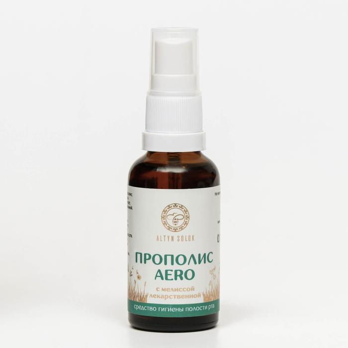 Прополис Aero с мелиссой лекарственной, 30 мл
Прополис Aero с мелиссой лекарственной, 30 мл