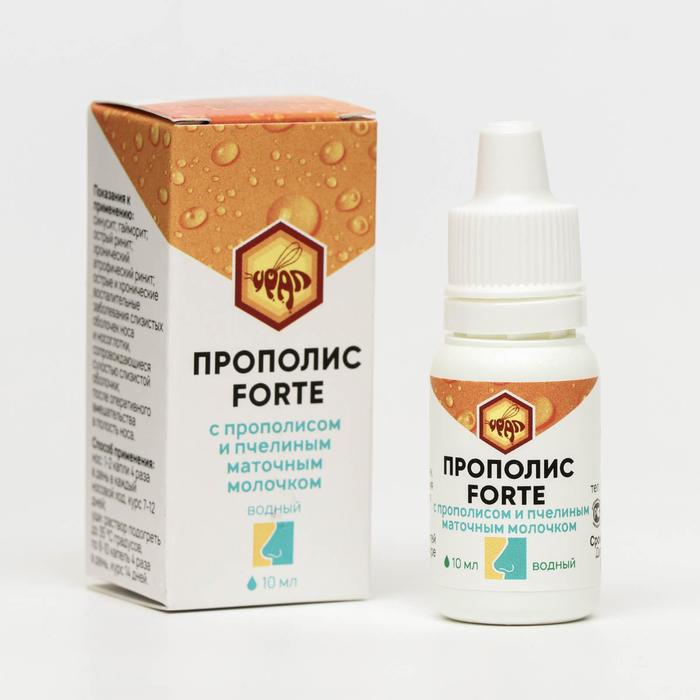 Прополис Forte с прополисом и маточным молочком, 10 мл
Прополис Forte с прополисом и маточным молочком, 10 мл