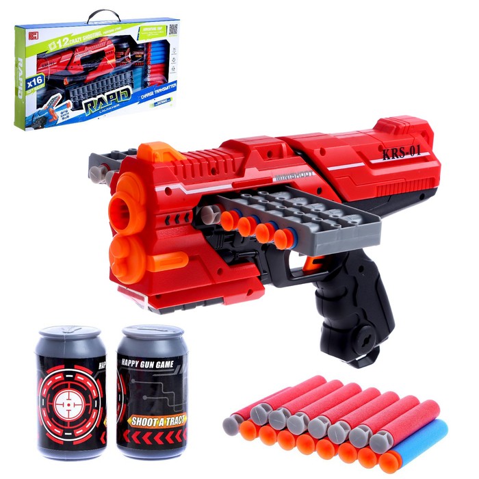 Бластер Rapid, стреляет мягкими пулями, в комплекте с мишенями, цвет красный
Бластер Rapid, стреляет мягкими пулями, в комплекте с мишенями, цвет красный