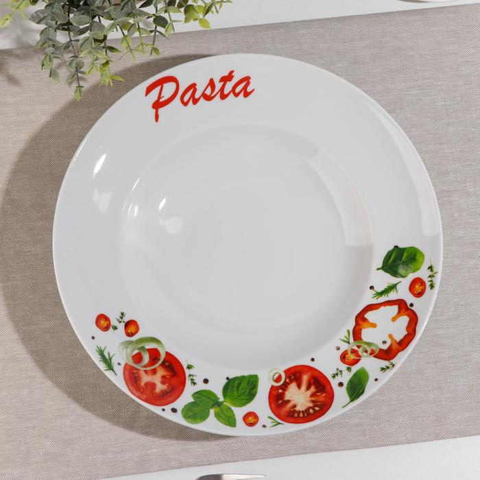 Тарелка для пасты 29 см 500 мл ф.756 "Pasta" ф. Тренд
Тарелка для пасты 29 см 500 мл ф.756 "Pasta" ф. Тренд