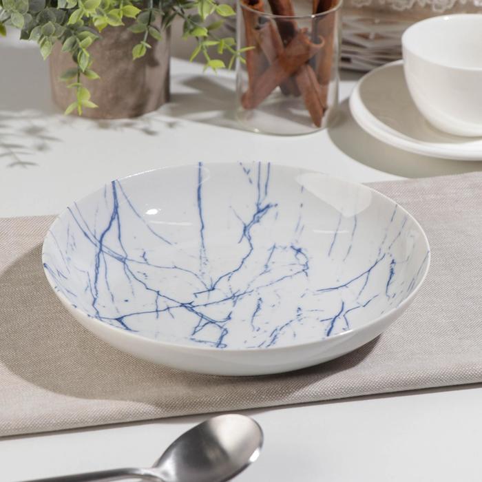 Тарелка глубокая «Мрамор», 700 мл, d=20,5 см
Тарелка глубокая «Мрамор», 700 мл, d=20,5 см