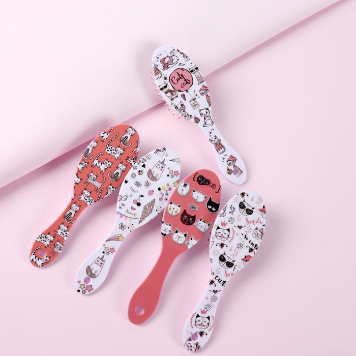 Расчёска массажная, 5,3 × 17 см, рисунок МИКС
Расчёска массажная, 5,3 × 17 см, рисунок МИКС