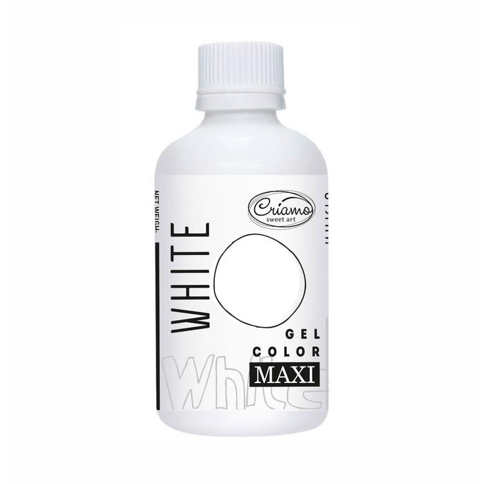 Гелевый краситель пищевой макси "Criamo", Белый, 125 г
Гелевый краситель пищевой макси "Criamo", Белый, 125 г