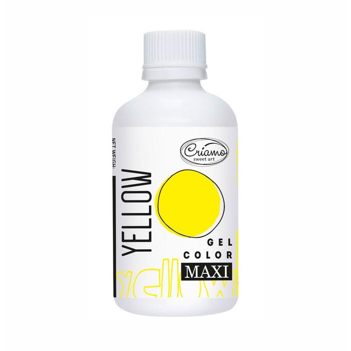 Гелевый краситель пищевой макси "Criamo", Желтый, 125 г
Гелевый краситель пищевой макси "Criamo", Желтый, 125 г