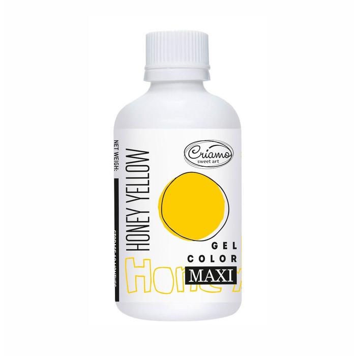 Гелевый краситель пищевой макси "Criamo", Желтый Медовый, 125 г
Гелевый краситель пищевой макси "Criamo", Желтый Медовый, 125 г