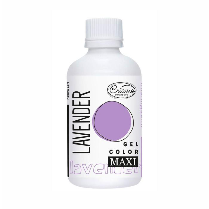 Гелевый краситель пищевой макси "Criamo", Лавандовый, 125 г
Гелевый краситель пищевой макси "Criamo", Лавандовый, 125 г