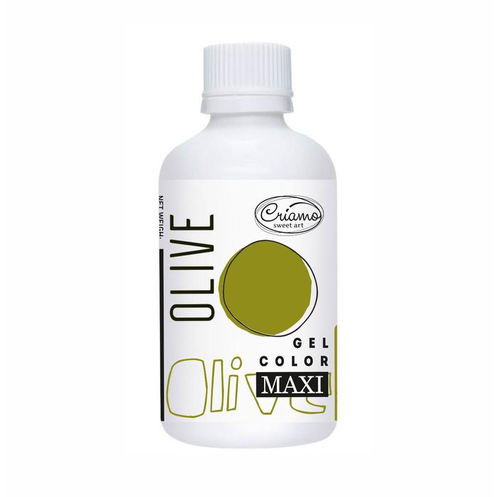 Гелевый краситель пищевой макси "Criamo", Оливковый, 125 г
Гелевый краситель пищевой макси "Criamo", Оливковый, 125 г
