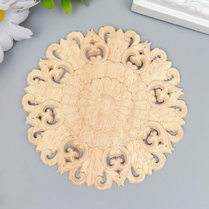 Заготовка для росписи дерево "Круглый элемент - Цветок" В18 10х10 см
Заготовка для росписи дерево "Круглый элемент - Цветок" В18 10х10 см