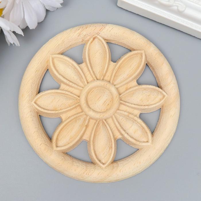 Заготовка для росписи дерево "Круглый элемент - Цветок" В26 10х10 см
Заготовка для росписи дерево "Круглый элемент - Цветок" В26 10х10 см