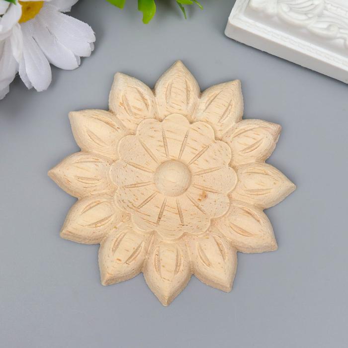 Заготовка для росписи дерево "Фигурный элемент - Цветок" B125 8х8 см
Заготовка для росписи дерево "Фигурный элемент - Цветок" B125 8х8 см