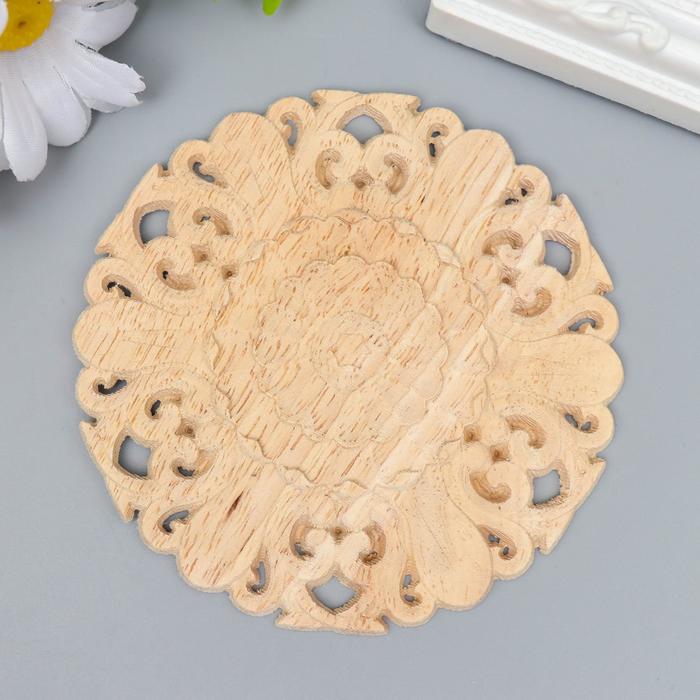 Заготовка для росписи дерево "Фигурный элемент - Цветок" В136 10х10 см
Заготовка для росписи дерево "Фигурный элемент - Цветок" В136 10х10 см